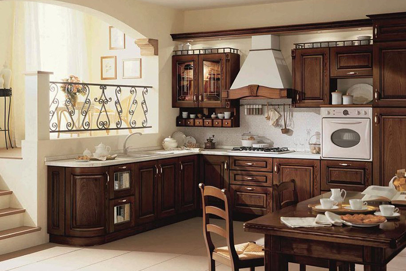 Цветовые решения для кухни прованс